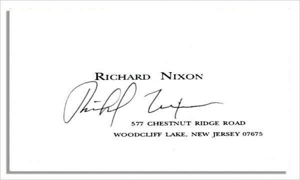 Richard-Nixon-Business-Card-with-autograph-600x359